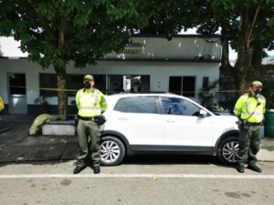 Camioneta robada en Bogotá fue recuperada en Mariquita 1