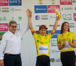 Miguel Ángel López ganó tercera etapa de la Vuelta a Colombia y se consolida como líder de la carrera 1